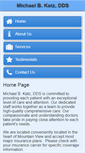 Mobile Screenshot of michaelkatzdentist.com